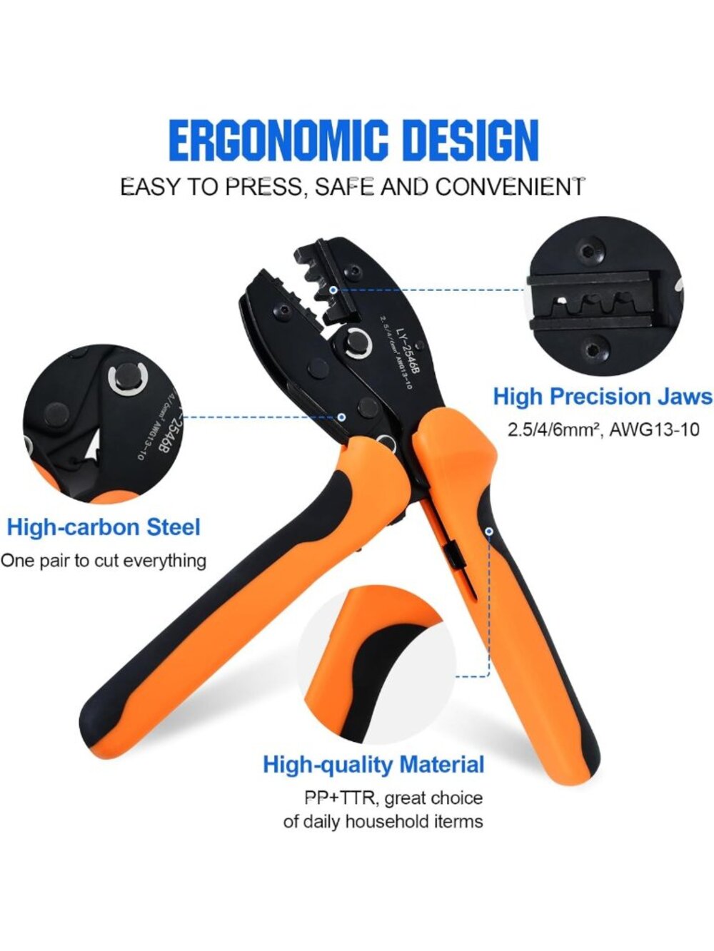 13-Piece Solar Crimper Tool Kit - Crimper, Connectors & Wrenches for Panel - Picture 3 of 6